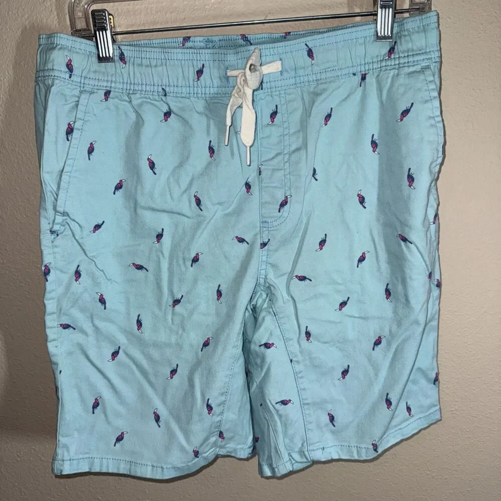 George Men’s Shorts Blue Bird Graphics